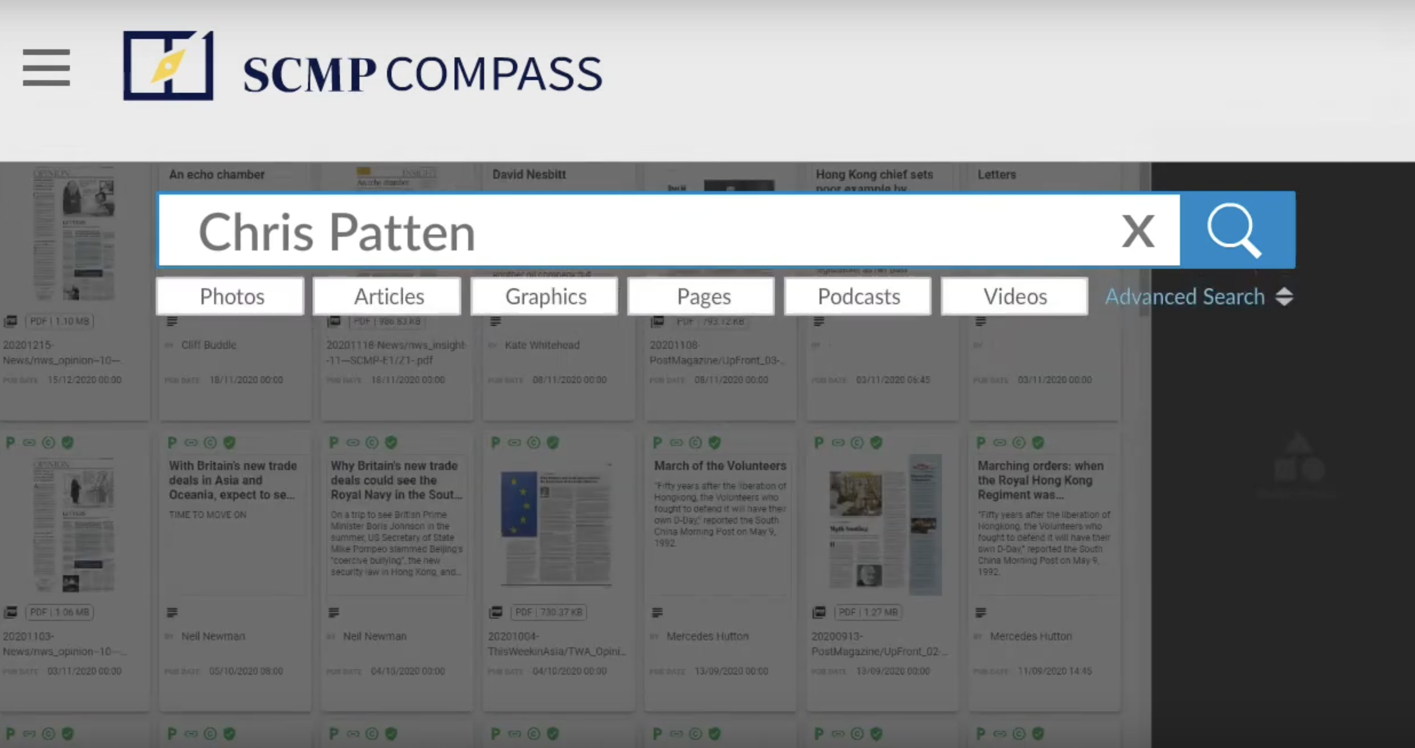 SCMP Compass